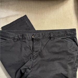 Faded Glory Women’s Black Chino Pants 18 petite